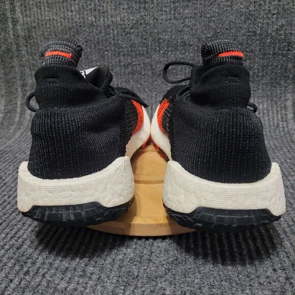 Adidas‎ Running Shoes Men's Size 13 Black Solar Red PulseBoost HD FU7333 - Picture 8 of 13